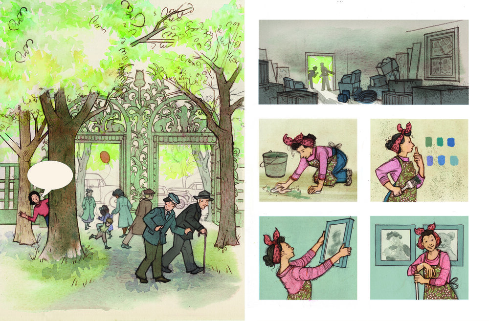 Tessa Takes Wing is Landing — Julie Downing Illustration